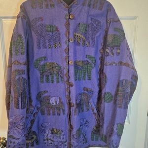 Silverstream one size fits all  revesable jacket.